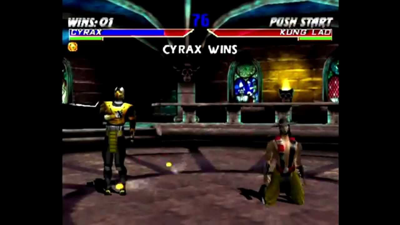 Mortal Kombat Gold (Dreamcast) Arcade as Cyrax