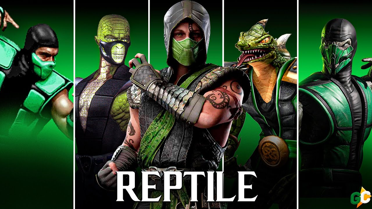 Mortal Kombat REPTILE Evolution 1993-2023 | 2K 60FPS