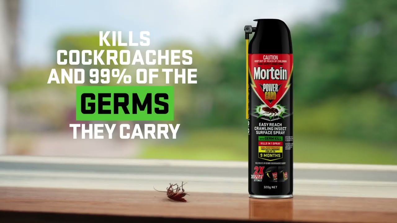 Mortein Powergard Easy Reach With Germ Kill