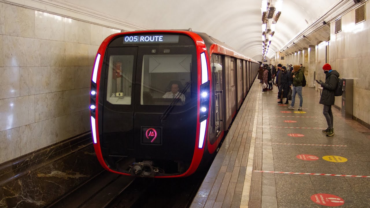 Moscow metro: trains 
