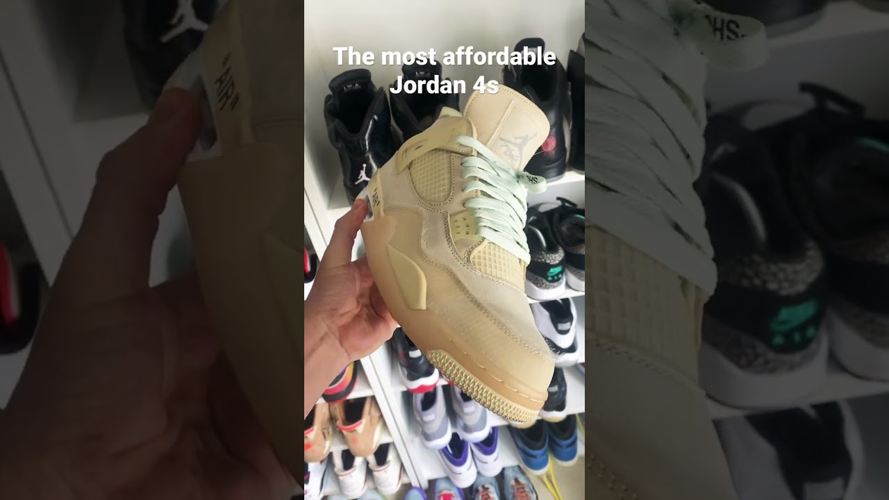 Most affordable jordan 4s #sneakers #sneakerhead #jordans #airjordans
