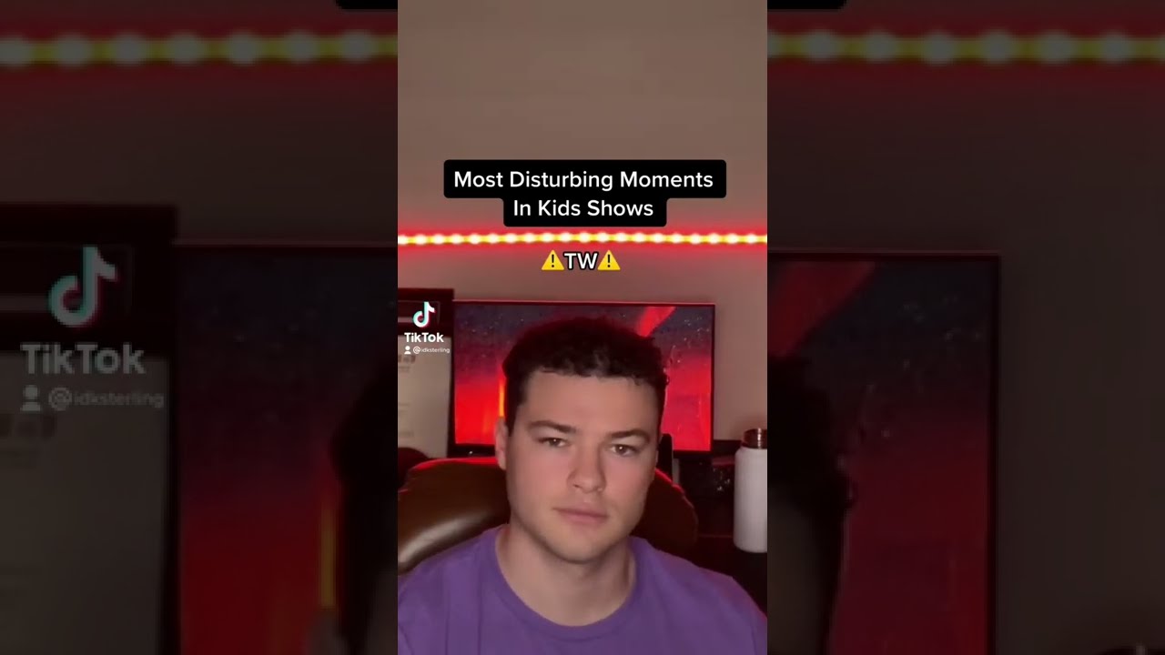 Most Disturbing Moments In Kids Shows #shorts #creepy