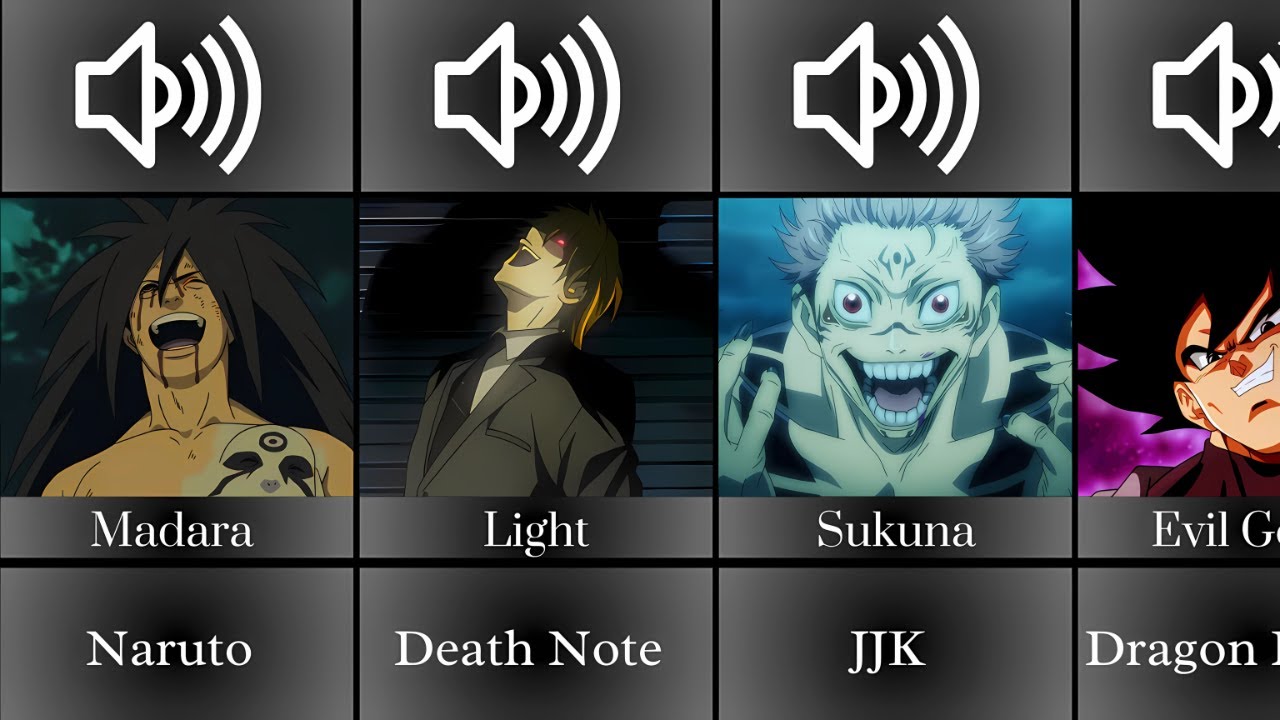 Most Evil Laugh In Anime (With Audio)
