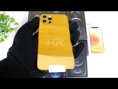 Most Expensive Gold Plated iPhone 12 Pro