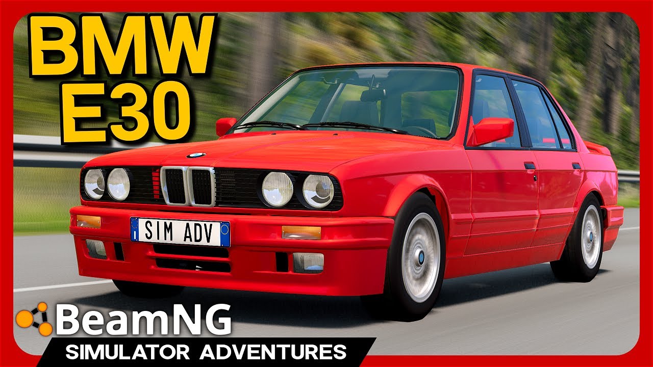 Most Iconic BMW Ever? - BeamNG BMW 3 Series E30 Mod