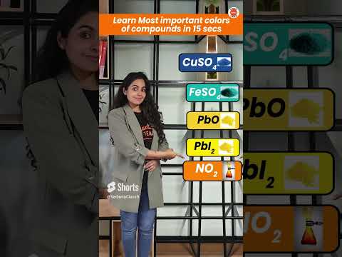 Most Important Colours of Chemical Compounds | CBSE Class 10 Chemistry#CBSE204 #CompoundColorClass10