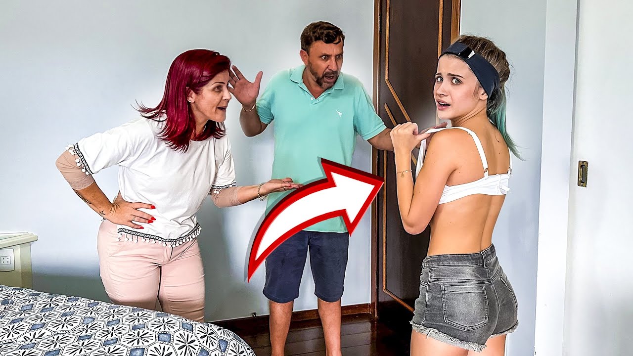 MOSTRAMOS NOSSO NOVO PIERCING PARA NOSSOS PAIS!