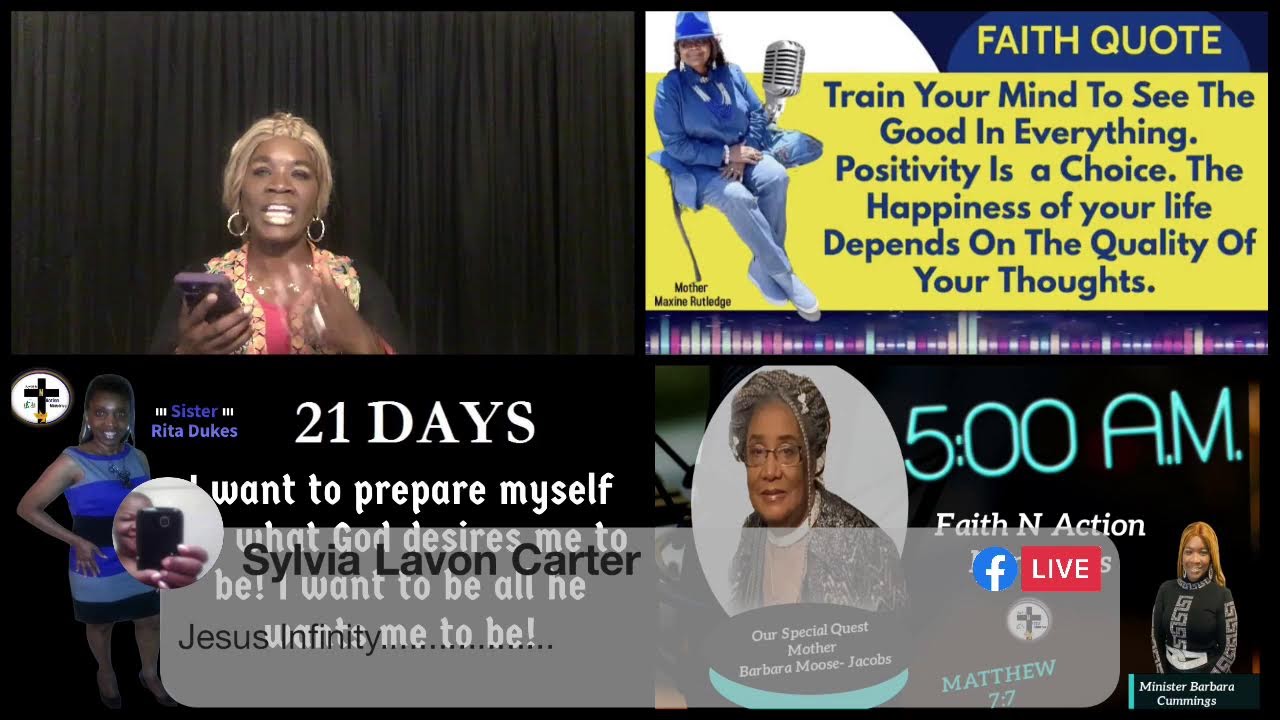 Mother Barbara Moose Jacobs: How to pray with a clear conscience! 5:00AM Prayer