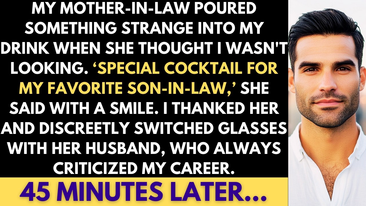 Mother-In-Law Spiked My Drink At Family Dinner; I Swapped Glasses With Her Husband And Then...