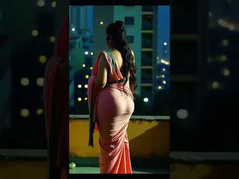 Moti gand bhabhi in saree #foryou #saree