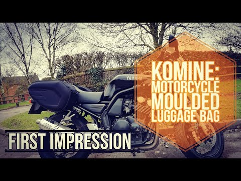 Motorcycle Touring Gear Review 2020 | Komine Moulded Soft Luggage | First Impressions