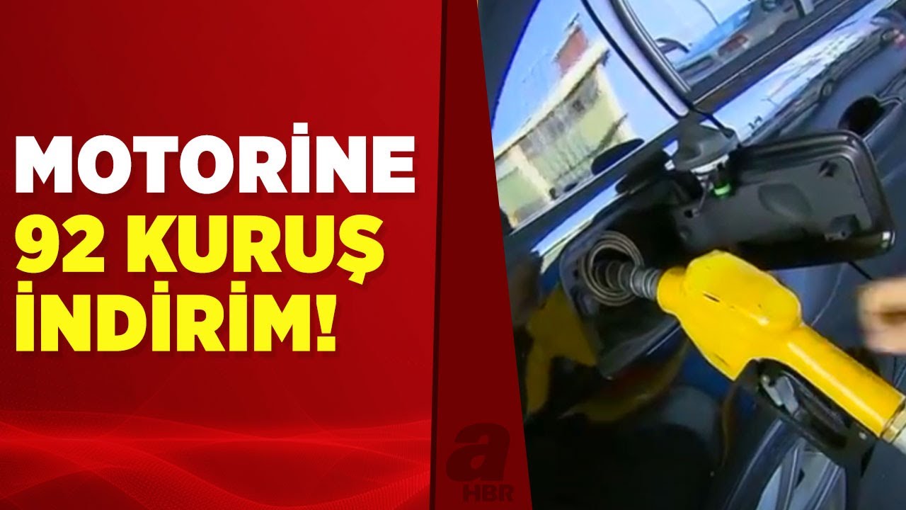 Motorine bir indirim daha geldi! İşte akaryakıt istasyonlarındaki son fiyatlar | A Haber