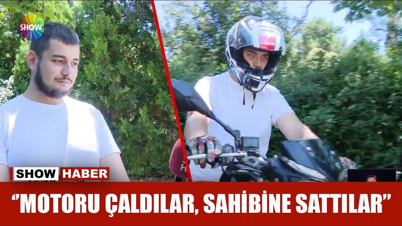 ''Motoru çaldılar, sahibine sattılar''