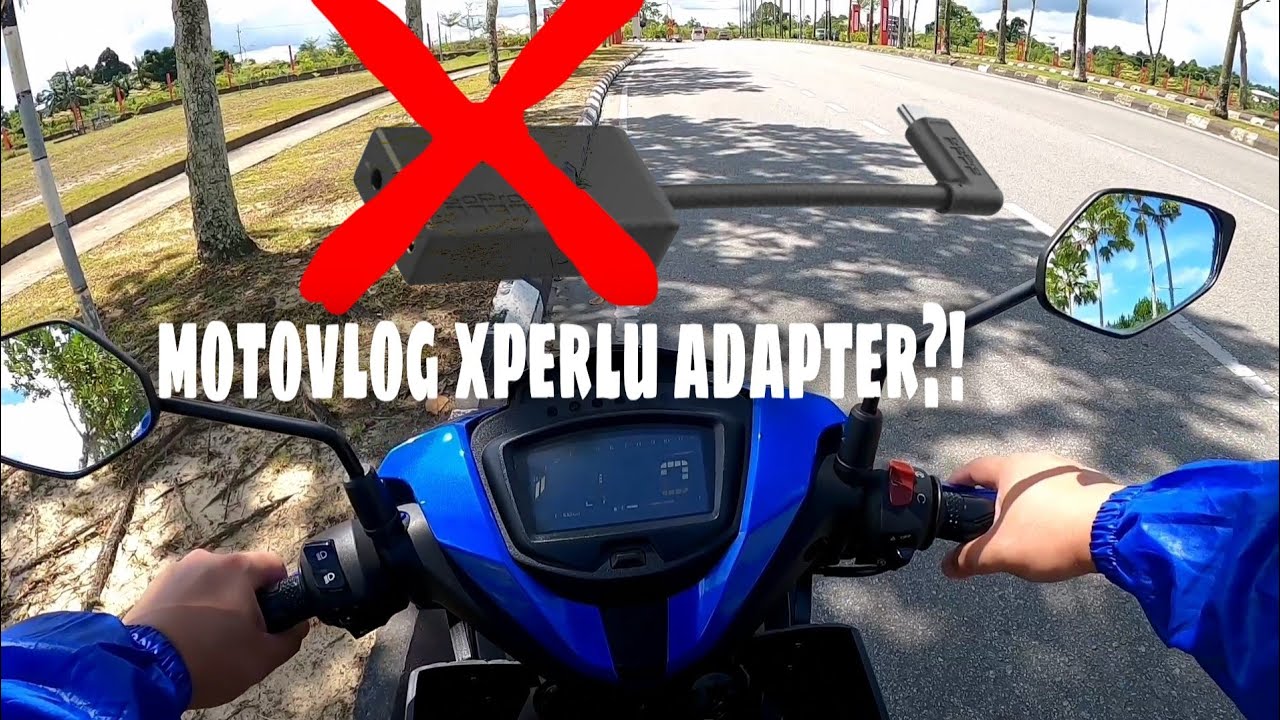 Motovlog Gorpo Hero 8 + xpakai adapter mahal