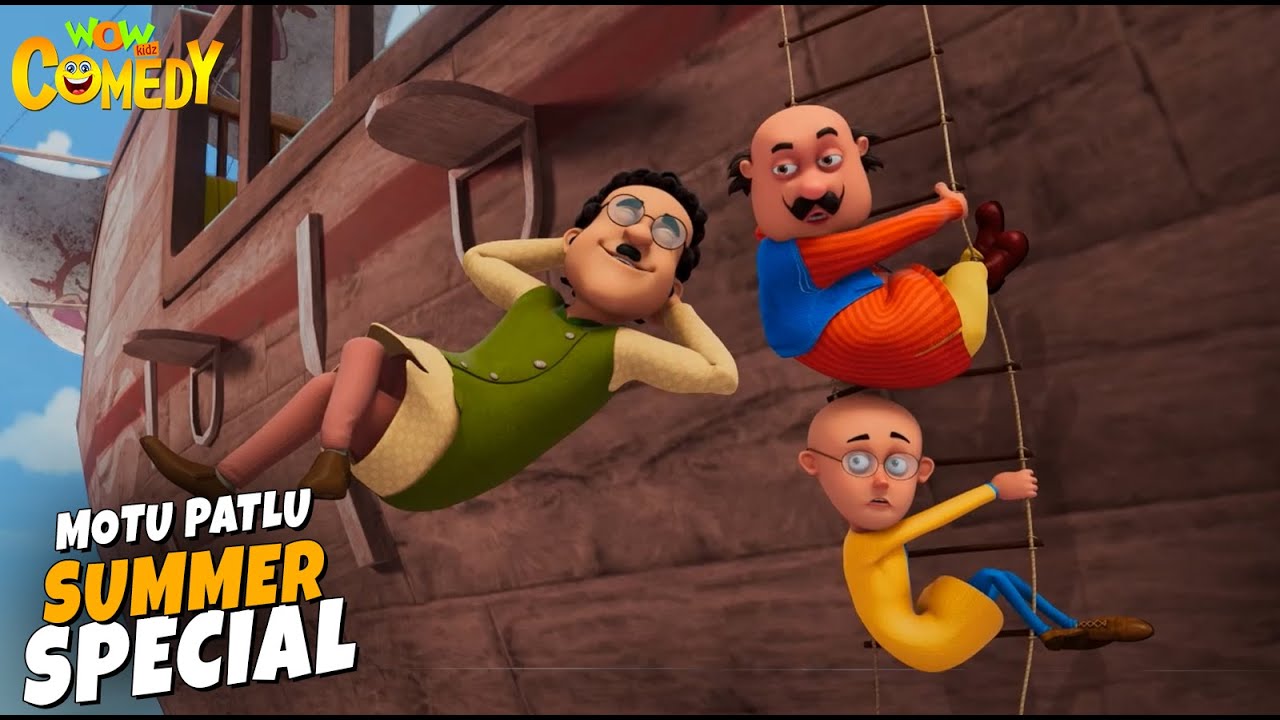 Motu Patlu Ki Comedy | season 15 Compilation | 07 | Cartoons for Kids | Wow Kidz Comedy