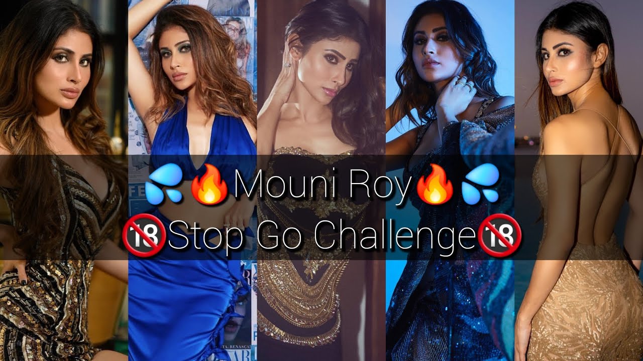 Mouni Roy 🥵💦🔥|Stop Go Challenge|Vertical Fap Challenge|Actres