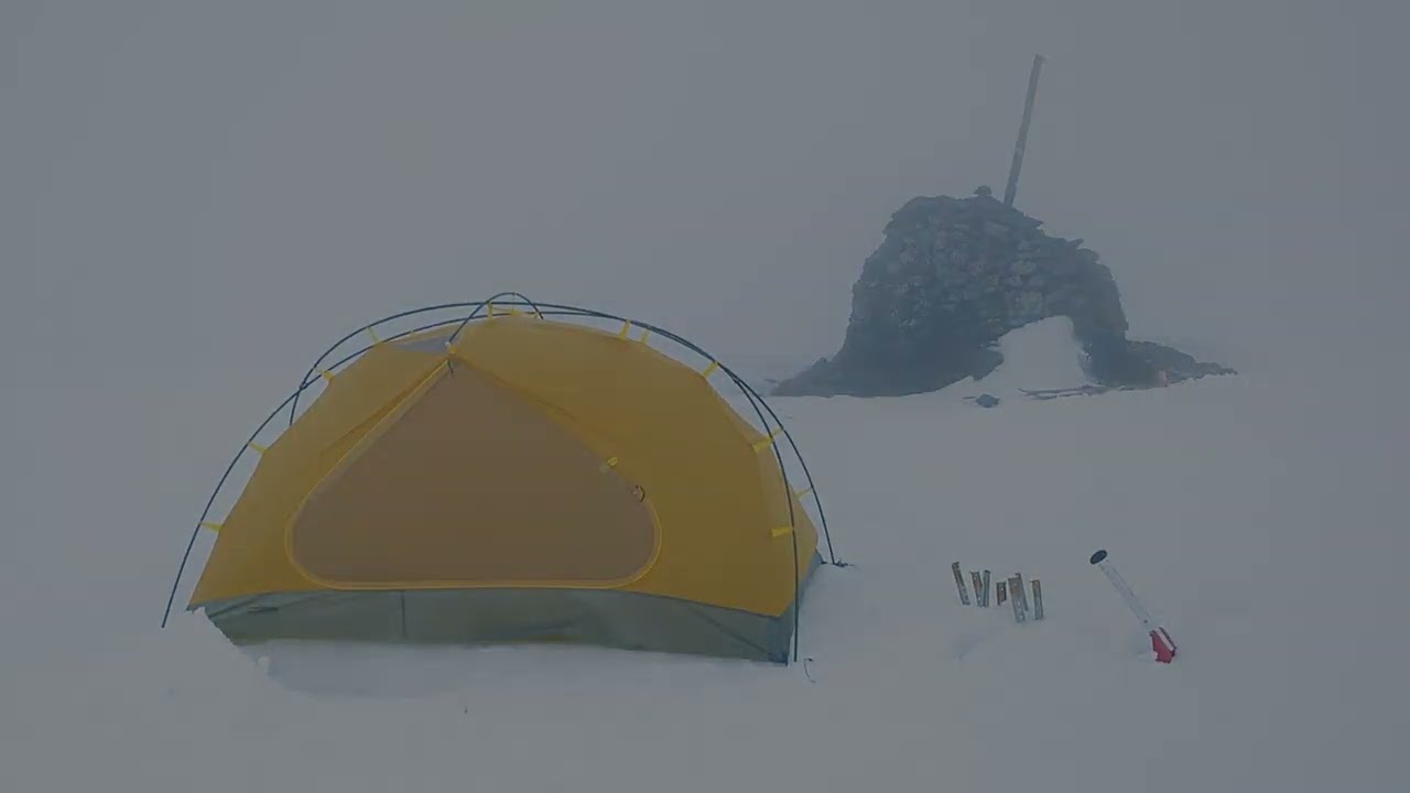 Mount Bogong with Gerhard with Mont Dragonfly 4 Season Tent