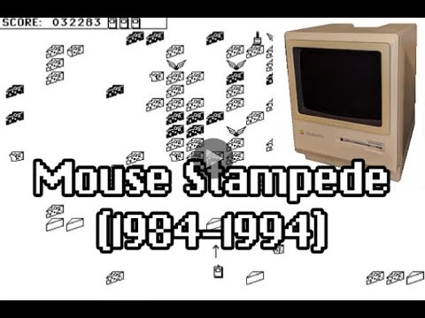 Mouse Stampede (1984-94) for Macintosh - a Quick Look