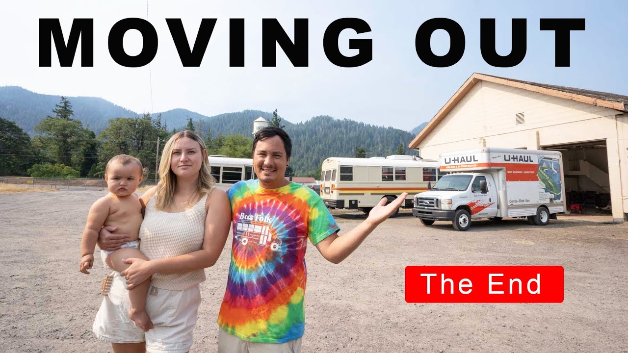Moving Out | The End of Our School Bus Conversion Shop