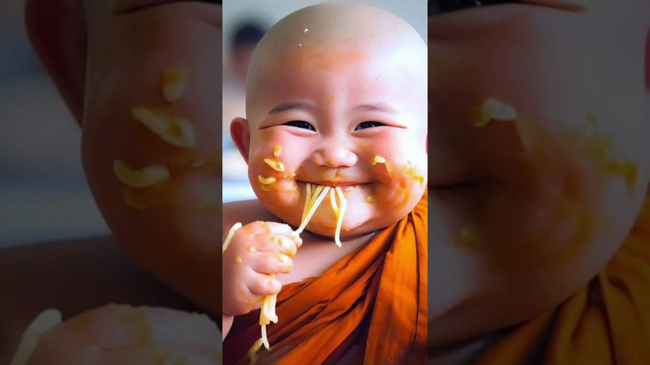 moy moy#new#trending #song#fannymoments #cute monk#cutebaby #viral#subscribe #like#youtubeshorts 💯👌🔥