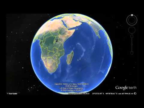 Mozambique Google Earth View