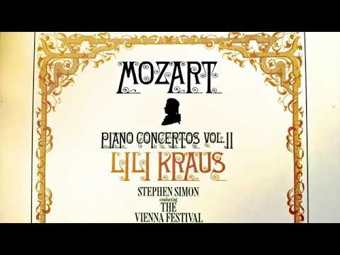 MOZART   PIANO CONCERTOS NO 11,12,13,14,17,18,19 RECORDING OF THE CENTURY LILI KRAUS SIMON