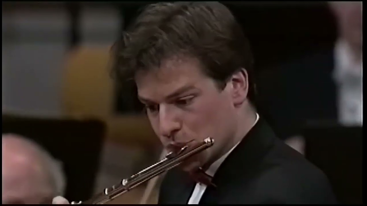 Mozart Flute and Harp Concerto K 299 C major Emmanuel Pahud Marie Pierre Langlamet Claudio Abbado