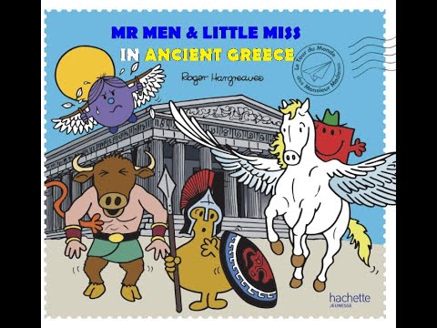 Mr  Men & Little Miss In Ancient Greece. (English translated from a French book)