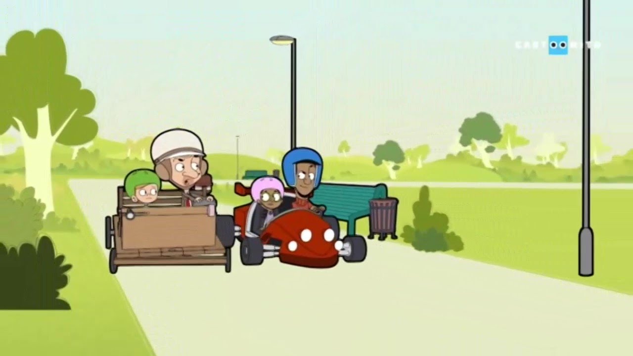 Mr Bean Bean La Carting