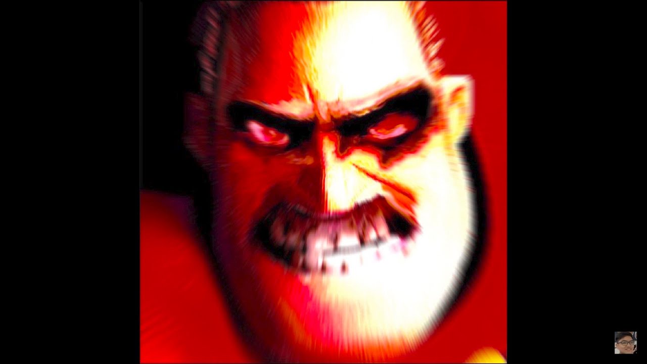 Mr Incredible Becoming Angry Extended (12 stages)
