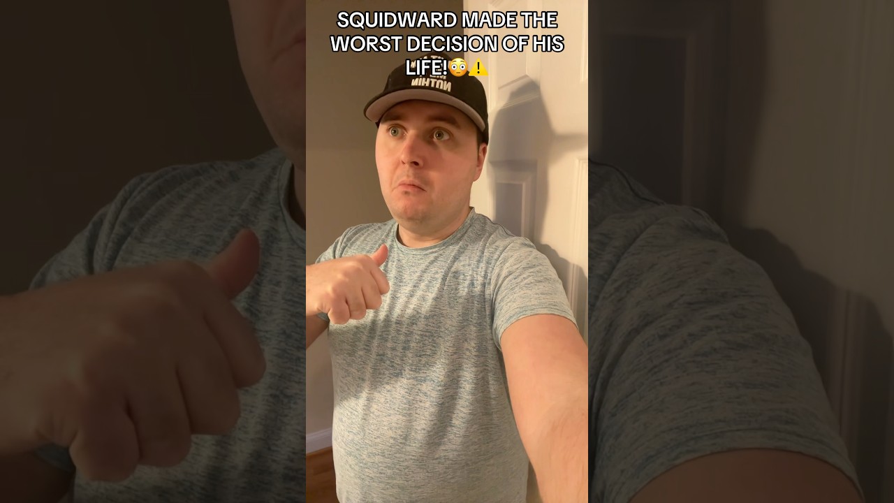 MR KRABS DID NOT LIKE SQUIDWARD’S ANNOUNCEMENT! #krustykrab #youtubeshorts #funny #spongebob