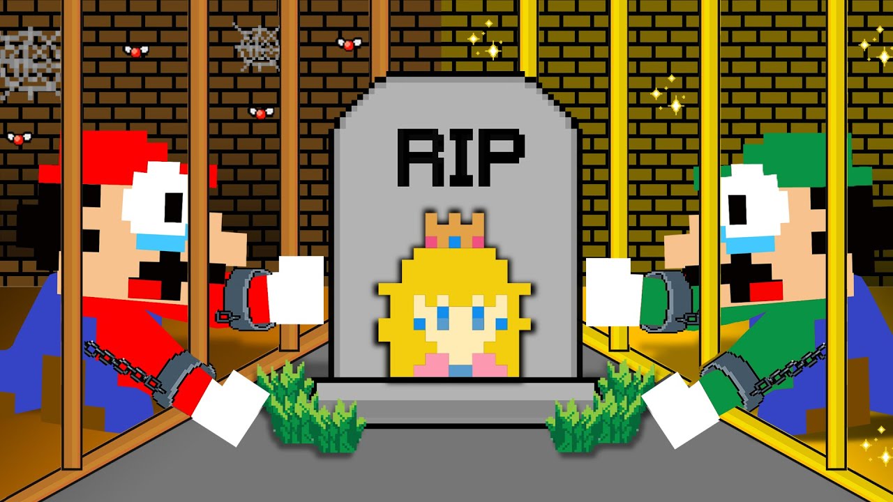 MR. Mario: Mario and Luigi Rip Peach Poor vs Rich Prison Escape | Game Animation