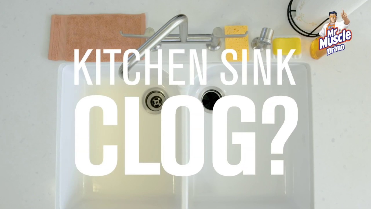 Mr Muscle® Drano® Crystals Kitchen How To Video - Works 3x Better Than Bleach!