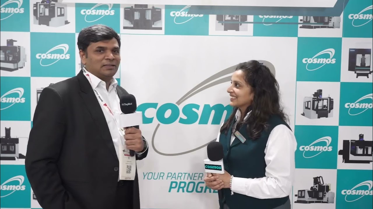 Mr. Pilak Shah on Cosmos at IMTEX 2025 | Innovation, Sustainability & the Future of Manufacturing