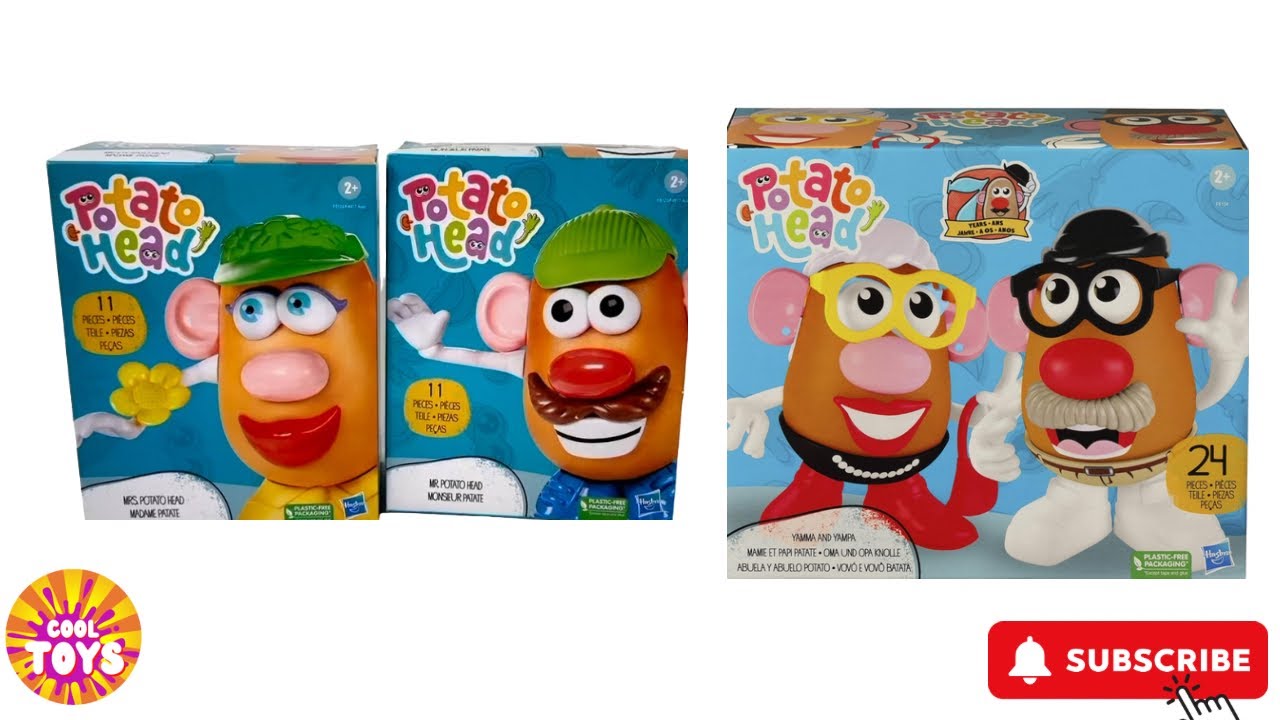 Mr potato and Mrs Potato - Toy Story - Unboxing Review - ASMR