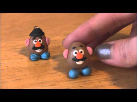 MR. POTATO HEAD - Polymer Clay Charm - How To | SoCraftastic