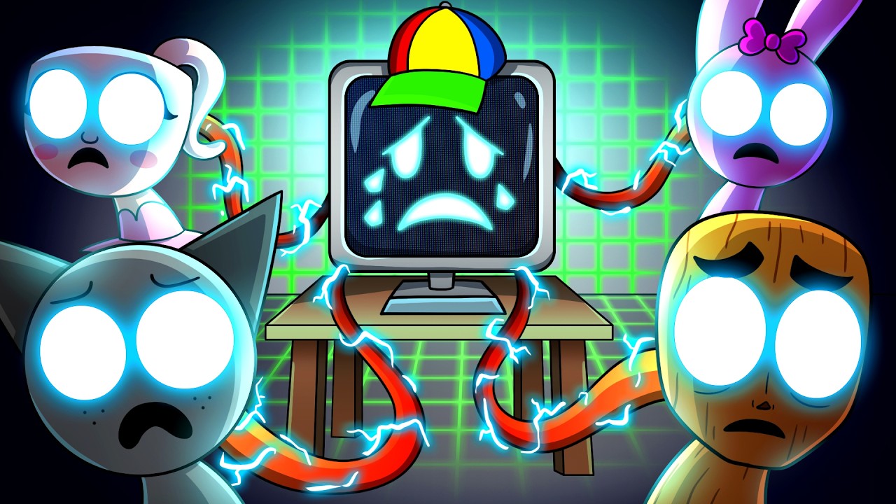 MR. SAD COMPUTER's WORLD... (Cartoon Animation)