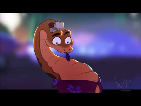 Mr. snake vore animation #thebadguys #vore
