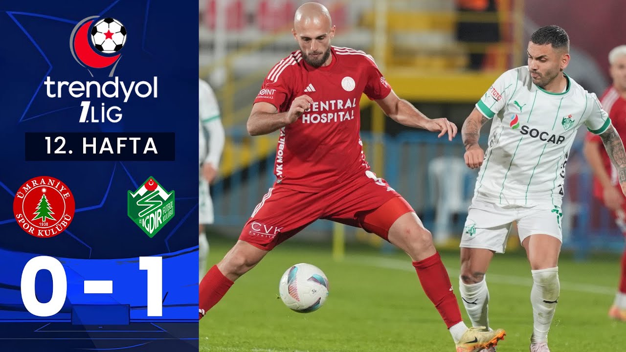 Ümraniyespor (0-1) Iğdır FK - Highlights/Özet | Trendyol 1. Lig - 2024/25