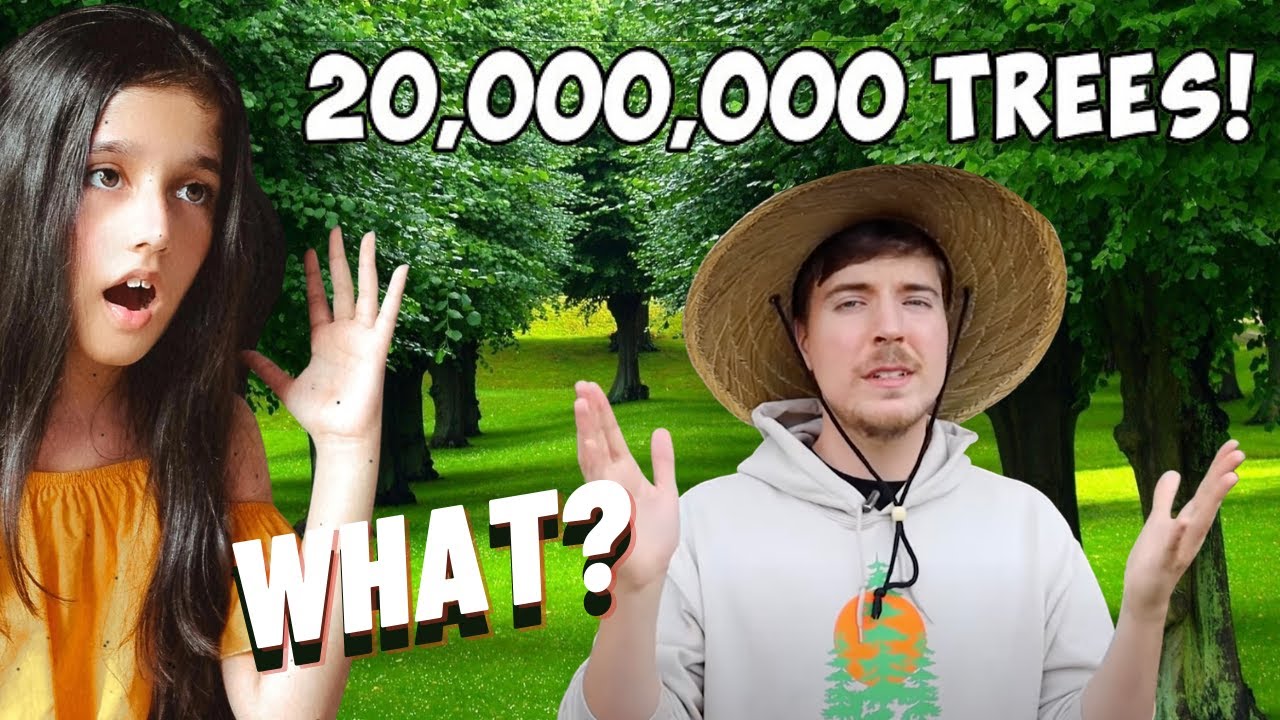 MrBeast - Planting 20,000,000 Trees, My Biggest Project Ever! | REACTION!!!