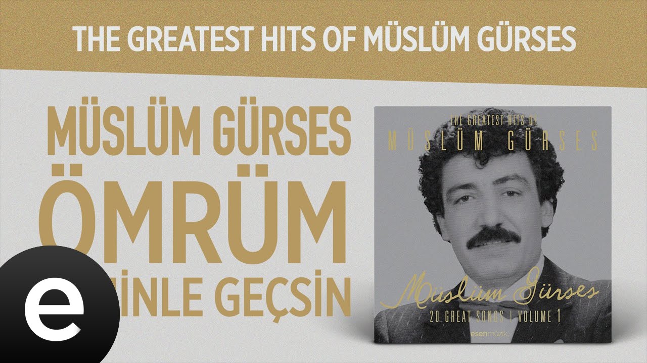 Ömrüm Seninle Geçsin (Müslüm Gürses) Official Audio #ömrümseninlegeçsin #müslümgürses - Esen Müzik