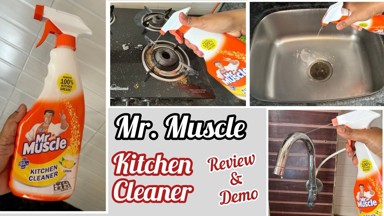 Mr.Muscle Kitchen Cleaner Review | How to use Mr.Muscle Kitchen Cleaner For Clean Germ Free Kitchen