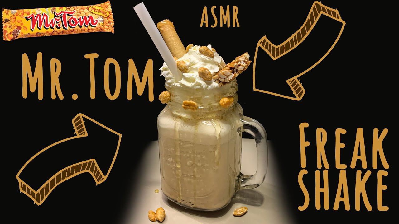 MR.TOM SWEET & SALTY FREAKSHAKE | How To Make Milkshake | ASMR