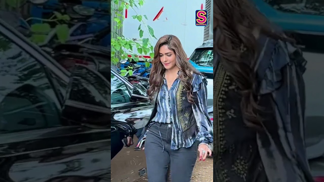 Mrunal Thakur Slays In Casual Fusion Shirt, Jacket And Black Pants | Fashion | Bollywood | N18S