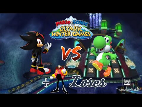M&S at the Olympic Winter Games Team Shadow vs Team Yoshi + Team Dr. Eggman Loses Dream Short Track