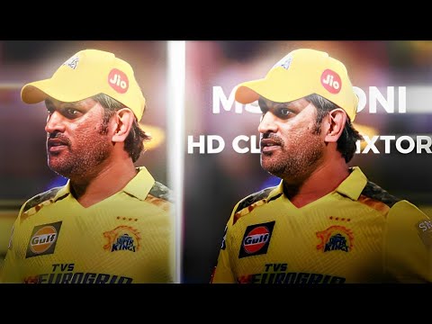 MS Dhoni ScenePack Twixtor (4K HDR) | Without Watermark