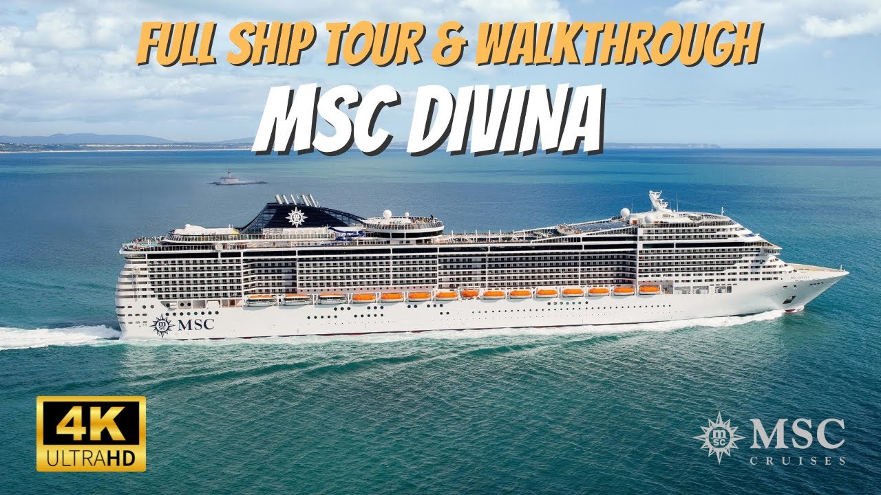 MSC Divina Ship Tour | Full Ship Walkthrough Deck by Deck Updated