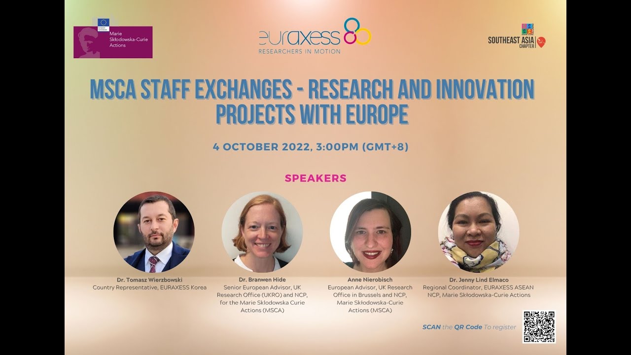 MSCA Staff Exchanges: Research & Innovation Projects with Europe