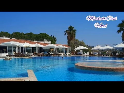 Müskebi Club Hotel ⭐️⭐️⭐️⭐️ Bodrum Ortakent, TURKEY (summer) #drone #bodrum #beach #ortakent