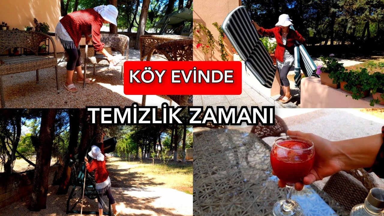 MİSLER GİBİ OLDU😍👌MASA SANDALYE VE SALINCAĞI YIKADIM🏡#temizlik #evtemizliği